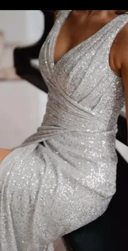 Tania Olsen Alexandria Navy Maxi Gown Size 20 for rent on The Volte - image 4