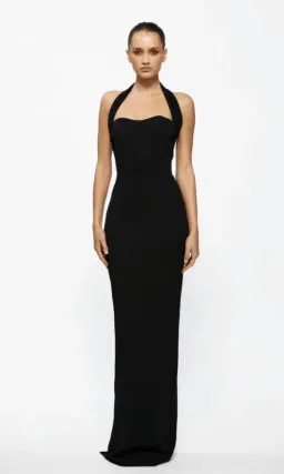 Effie Kats Marian Gown in Black Size 8 for rent on The Volte - image 1