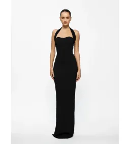 Effie Kats Marian Maxi Gown Black Size 10 for rent on The Volte - image 1