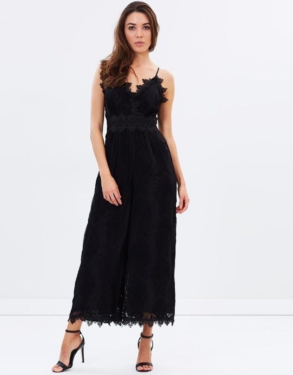 Ministry of Style Valley Jumpsuit Black Size 8 for rent on The Volte - main image