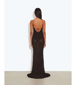 Rat & Boa Franzisca Maxi Dress Black Size XS / AU 6 for rent on The Volte - image 3