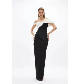 Rachel Gilbert Delila Dress Black Size 10/M for rent on The Volte - image 1