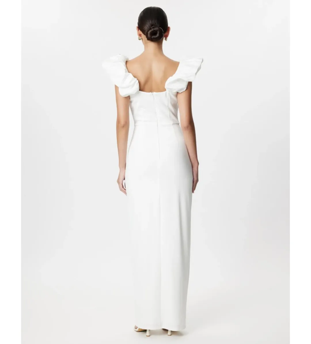 Chancery Axel Maxi Dress White Size 14 for rent on The Volte - main image