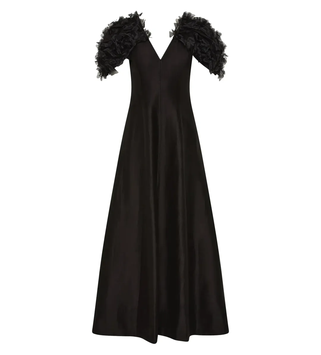 Aje Muse Midi Dress in Black AU 6 for rent on The Volte - main image