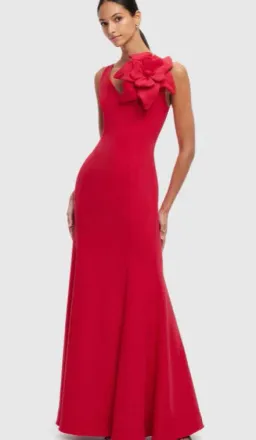 Leo Lin Eugenie Rosa Gown Red Size 8 for rent on The Volte - image 1