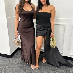 Bec & Bridge Maxina Crossover Maxi Dress Brown Size 12 for rent on The Volte - image 5