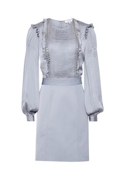 light blue mini Reiss dress Light blue Size 6 for rent on The Volte - image 3