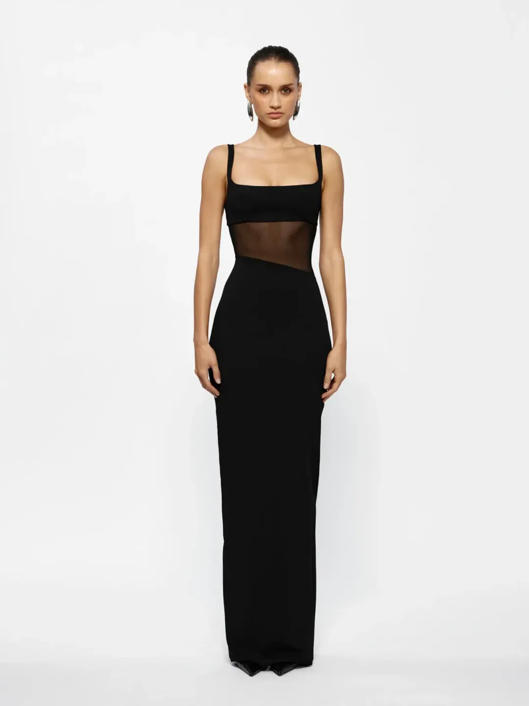 Effie Kats Cyia Gown in Black Size M / AU 10 for rent on The Volte - main image