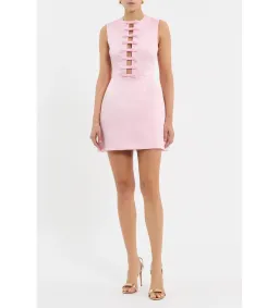 Rebecca Vallance Aymee Mini Dress in Pink Size AU 10 for rent on The Volte - image 1