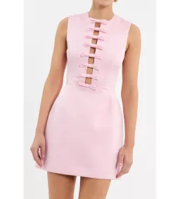Rebecca Vallance Aymee Mini Dress in Pink Size AU 10 for rent on The Volte - image 4