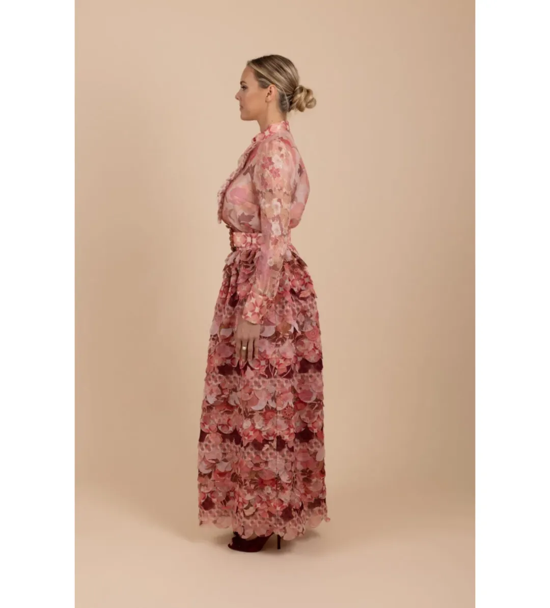 Zimmerman Concert Scalloped Shirt and Skirt in Multi Size 2 / AU 12 for rent on The Volte - main image