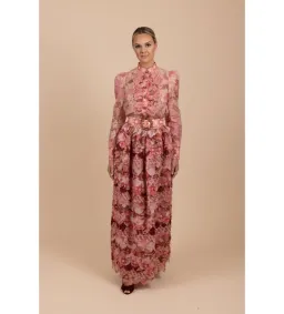 Zimmerman Concert Scalloped Shirt and Skirt in Multi Size 2 / AU 12 for rent on The Volte - image 1