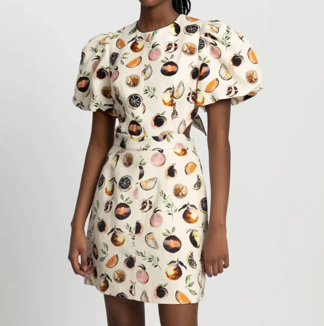 Rebecca Vallance Frutta Mini Dress Size 8 for rent on The Volte - main image