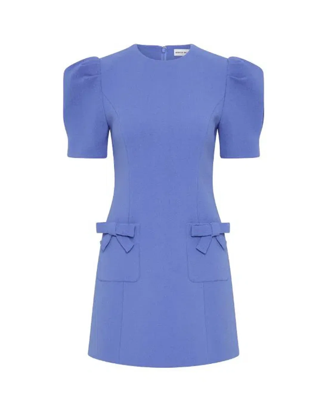 Rebecca Vallance Violetta Short Sleeve Mini Dress Periwinkle Blue Size AU 8 for rent on The Volte - main image