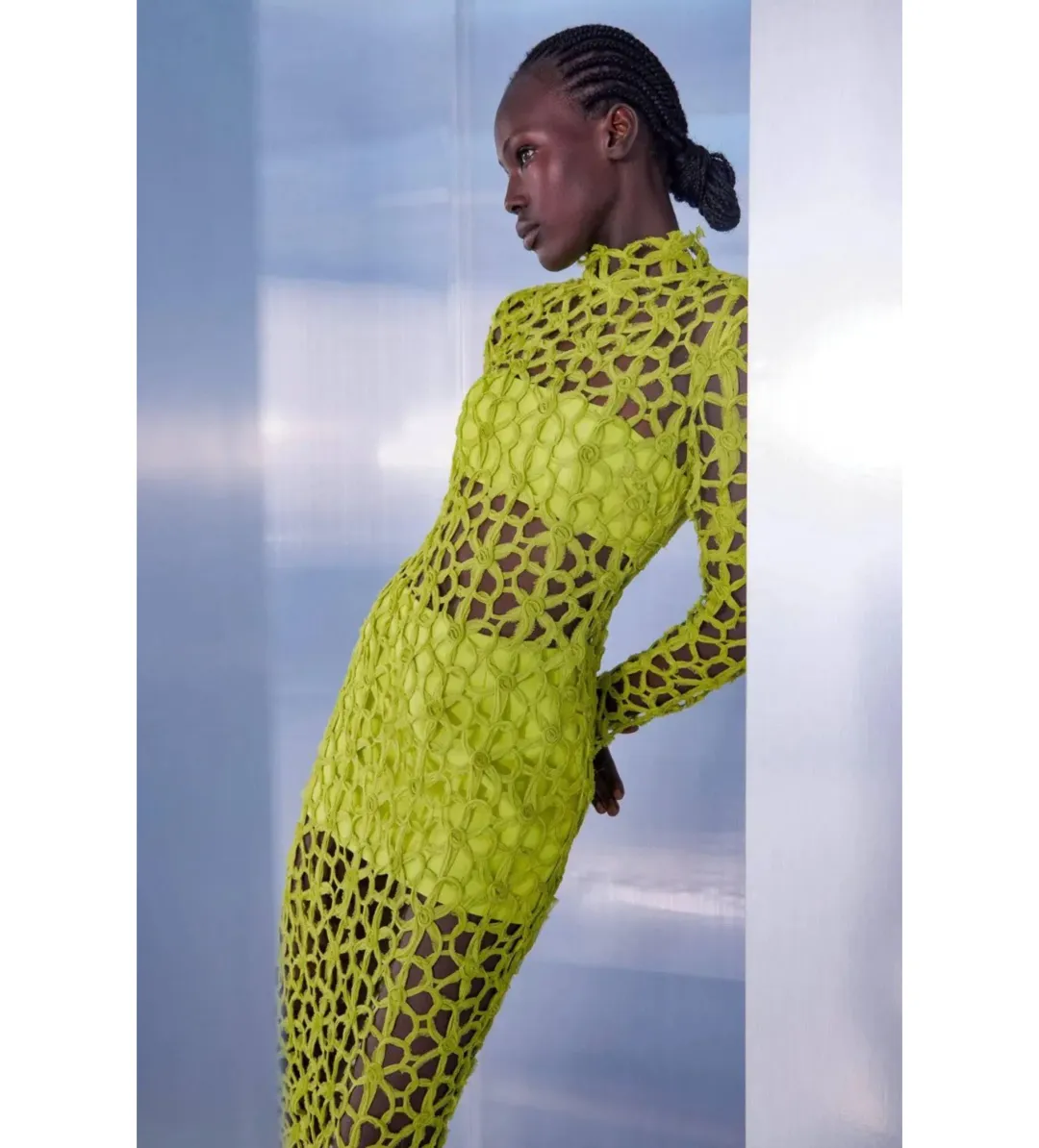 Eliya The Label Kallum Maxi Dress Green Size XS AU 6 for rent on The Volte - main image