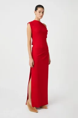 Camilla and Marc Annalise Dress Red Size AU 6 for rent on The Volte - image 3