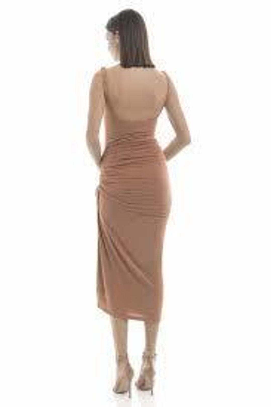 Misha Jacynta Dress Bronze Size 10 for rent on The Volte - main image