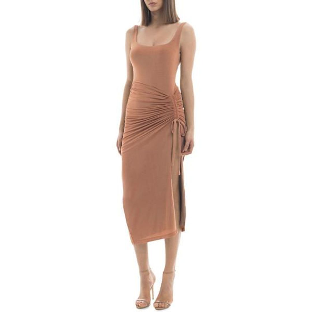 Misha Jacynta Dress Bronze Size 10 for rent on The Volte - main image