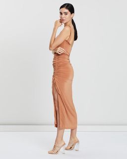 Misha Jacynta Dress Bronze Size 10 for rent on The Volte - image 4