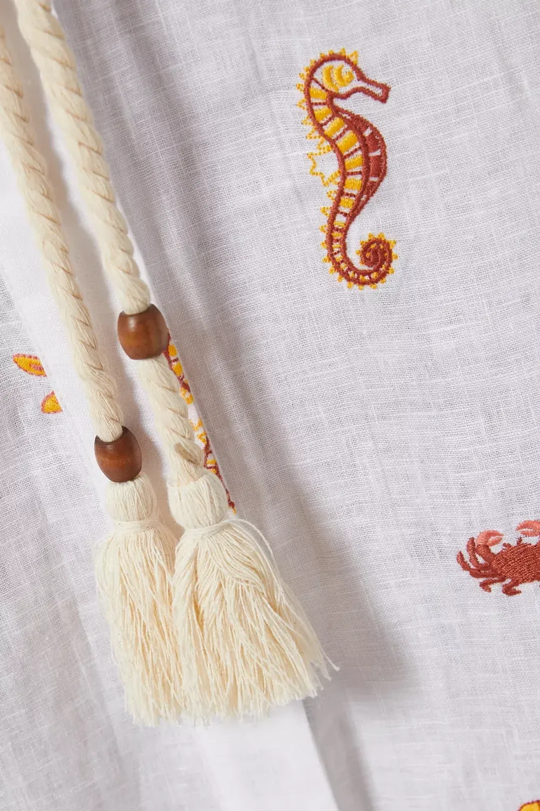 Alemais Under The Sea Shirtdress Ivory Size 8 for rent on The Volte - main image