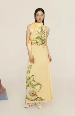 Alemais Sol Top and Skirt Set Yellow Size 16 for rent on The Volte - image 3