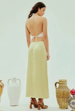 Alemais Seb Embellished Midi Dress Multi Size 16 for rent on The Volte - image 4