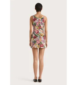 Faithfull the Brand Sanne Mini Dress Colette Floral Multi Size AU 8 for rent on The Volte - image 3