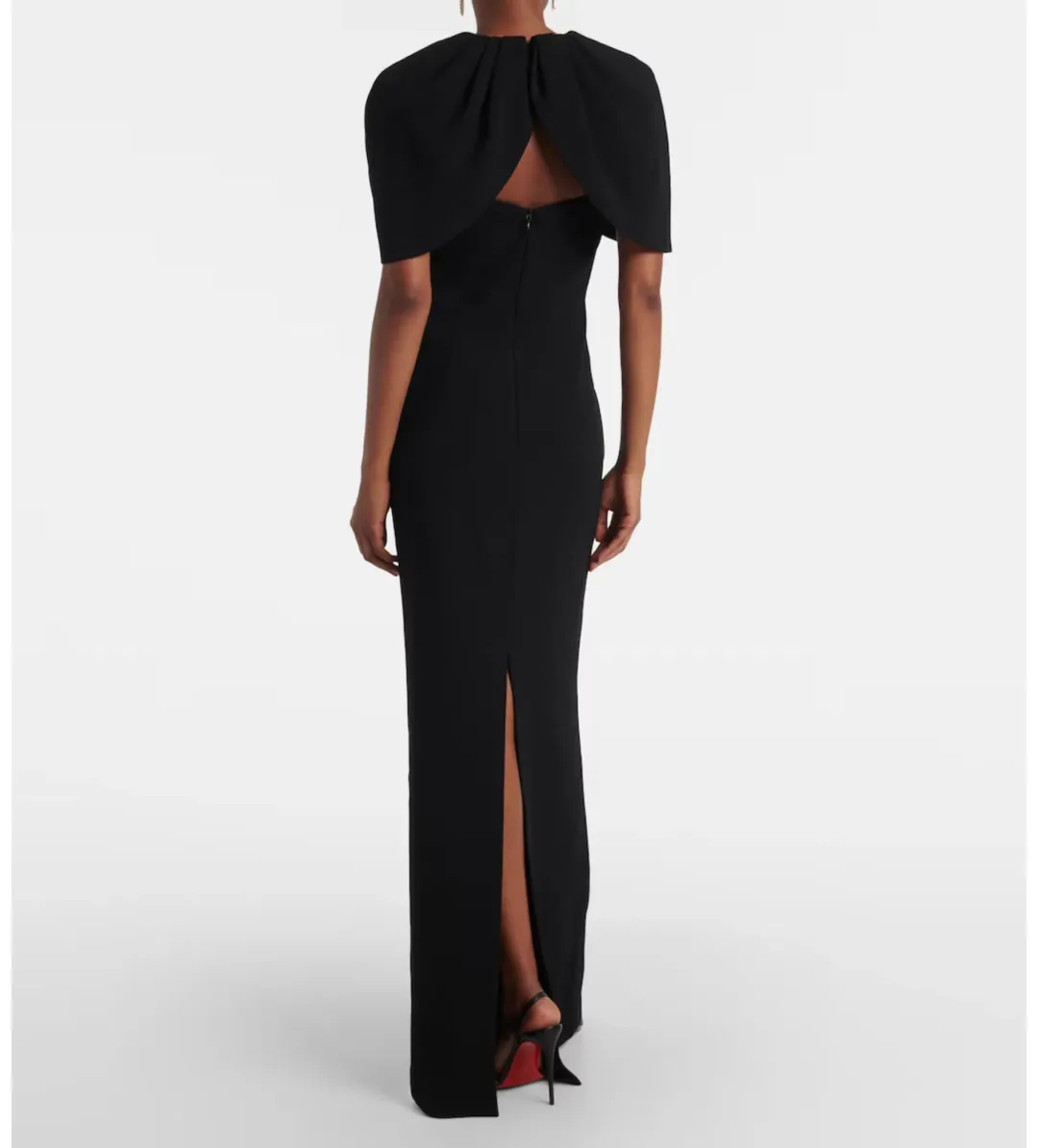 Rebecca Vallance Cameron Gown Black Size 14 for rent on The Volte - main image