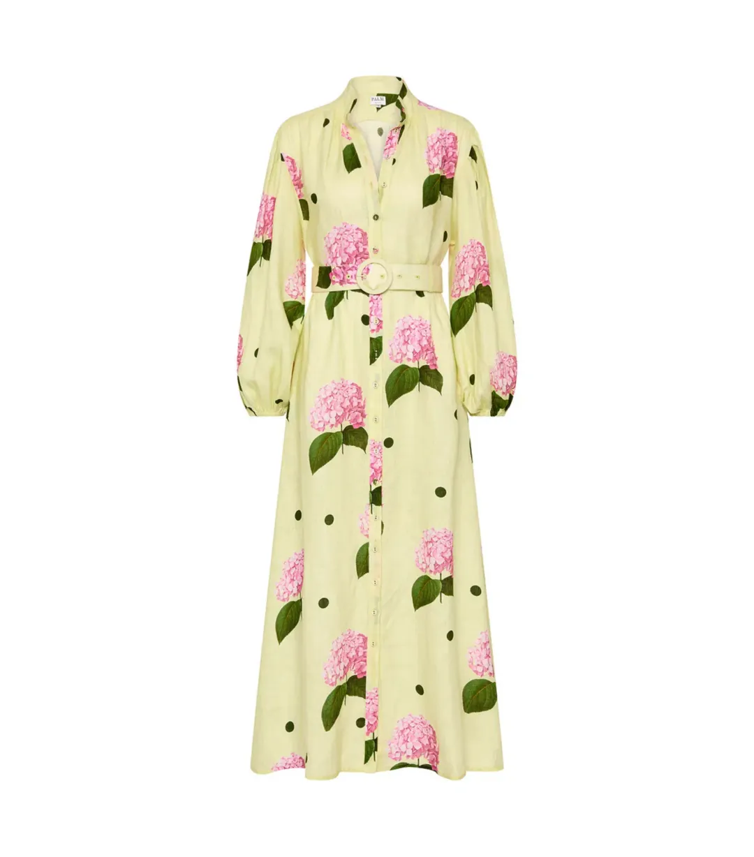 Palm Noosa Noddy Maxi Dress Portofino Polka Dot Size AU 10 for rent on The Volte - main image