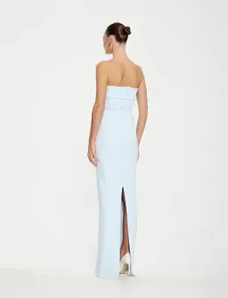 Effie Kats Monroe Gown Ice Blue Size 6/XS for rent on The Volte - image 8