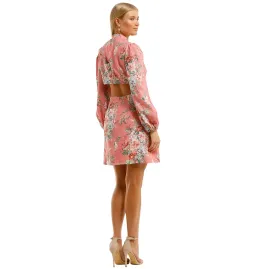 Zimmermann Bellitude Mini Dress Print Size 2 / AU 12 for rent on The Volte - image 2
