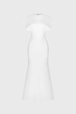 Tongera Alexandra Midi Dress White Size 10 for rent on The Volte - image 4