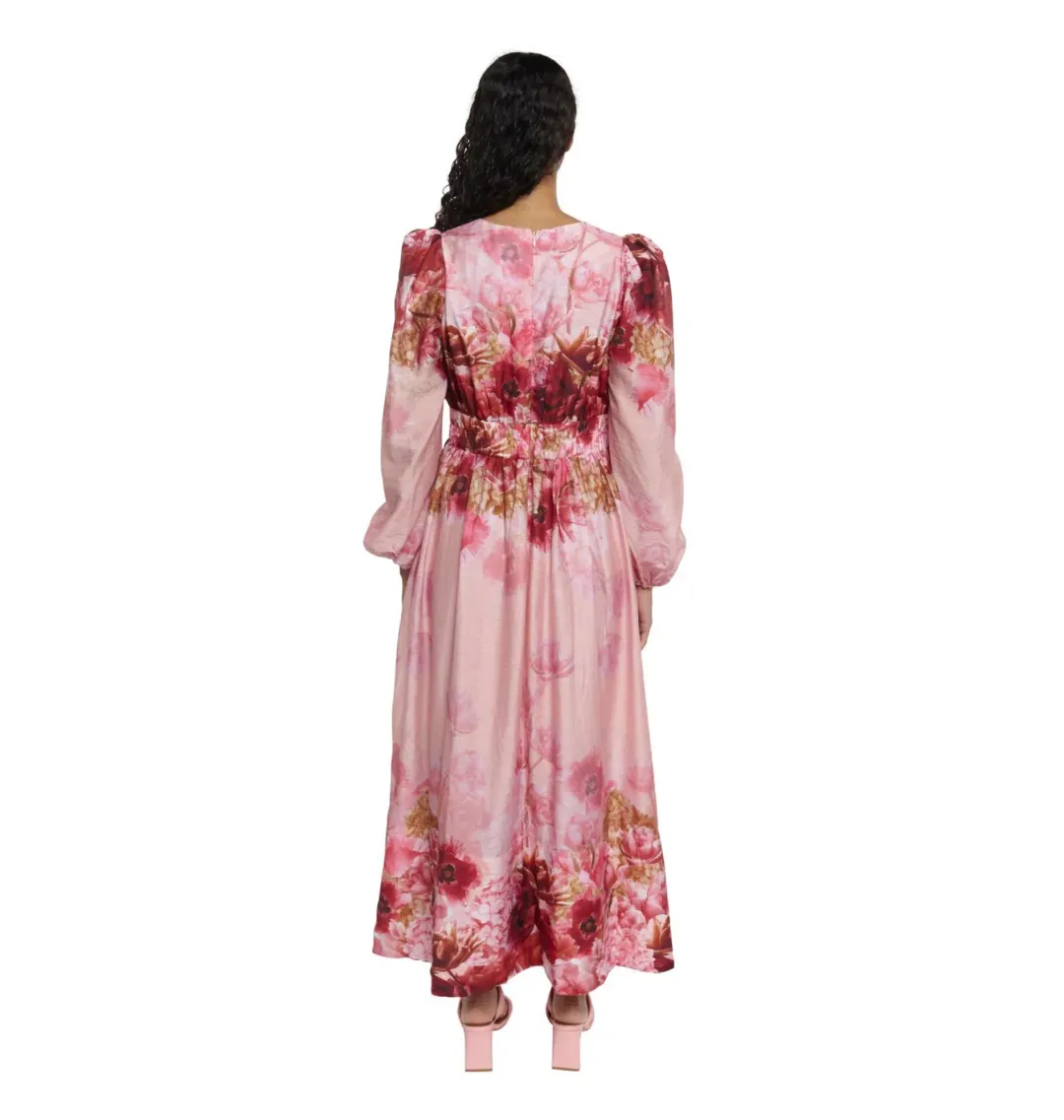Sheike Swan Lake Midi Dress Pink Size 8 for rent on The Volte - main image