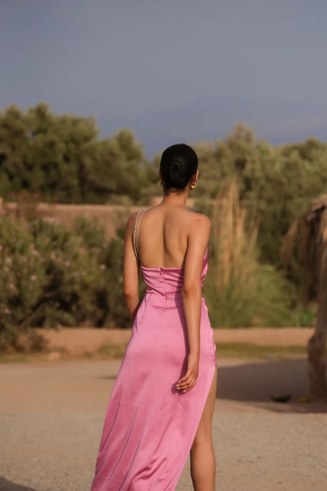 Elle Zeitoune Eleanor Orchid Pink Outlet in Size 8 for rent on The Volte - main image