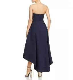 C/MEO Collective We Woke Up Strapless High-Low Midi Dress Navy Size XS AU 6 for rent on The Volte - image 3