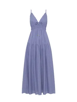 Kivari Chantelle Maxi Dress Purple Size AU 6 for rent on The Volte - image 6