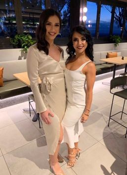 Bec + Bridge Sylvie Wrap Midi Dress size 8 for rent on The Volte - image 3