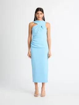 Sheike Solar Midi Dress Blue Size 16 for rent on The Volte - image 1