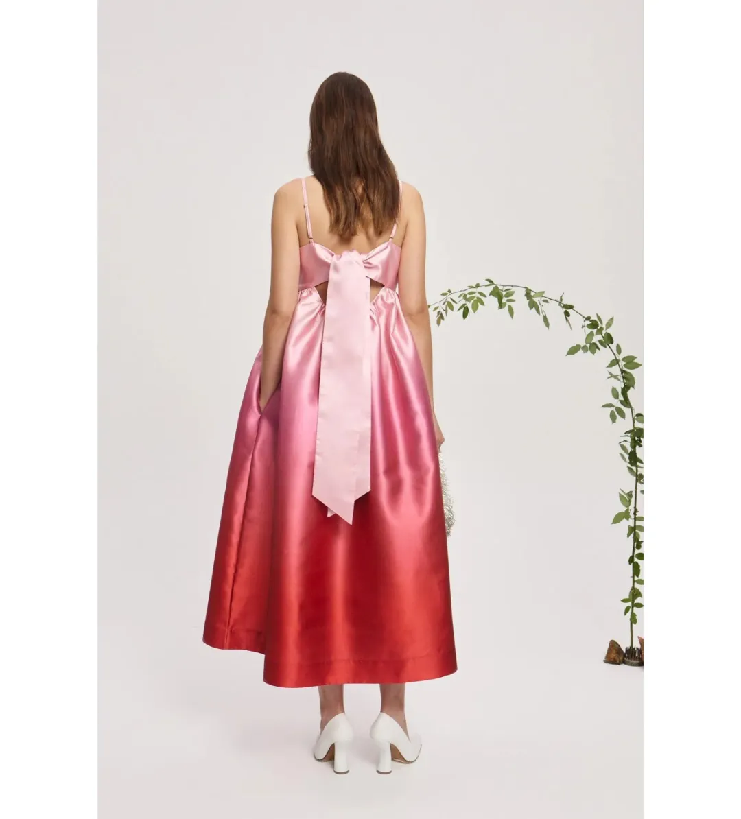 Alemais Inez Midi Dress Ombre Size AU 6 for rent on The Volte - main image