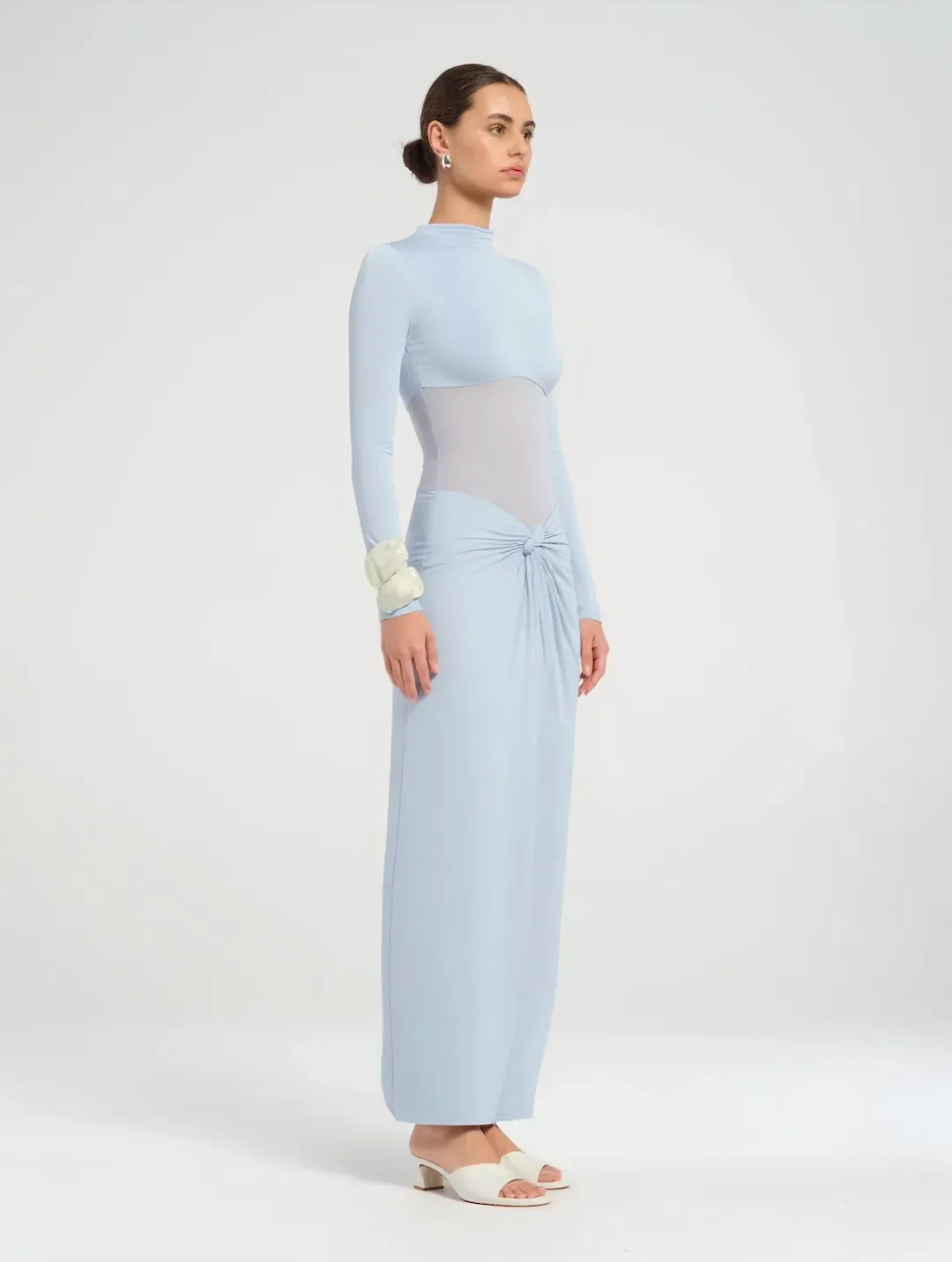 Benni Dora Maxi Dress in Blue  Size AU 8  for rent on The Volte - main image