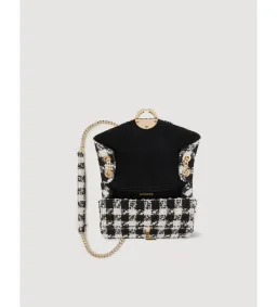 Sandro Yza Houndstooth Tweed Bag for rent on The Volte - image 5