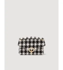 Sandro Yza Houndstooth Tweed Bag for rent on The Volte - image 1