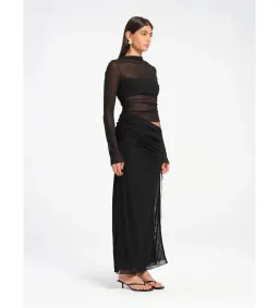 BENNI Mable Maxi Dress Black Size 8  for rent on The Volte - image 2