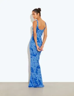 Rat & Boa Inez Maxi Dress Blue Size XXS / AU 4  for rent on The Volte - image 2