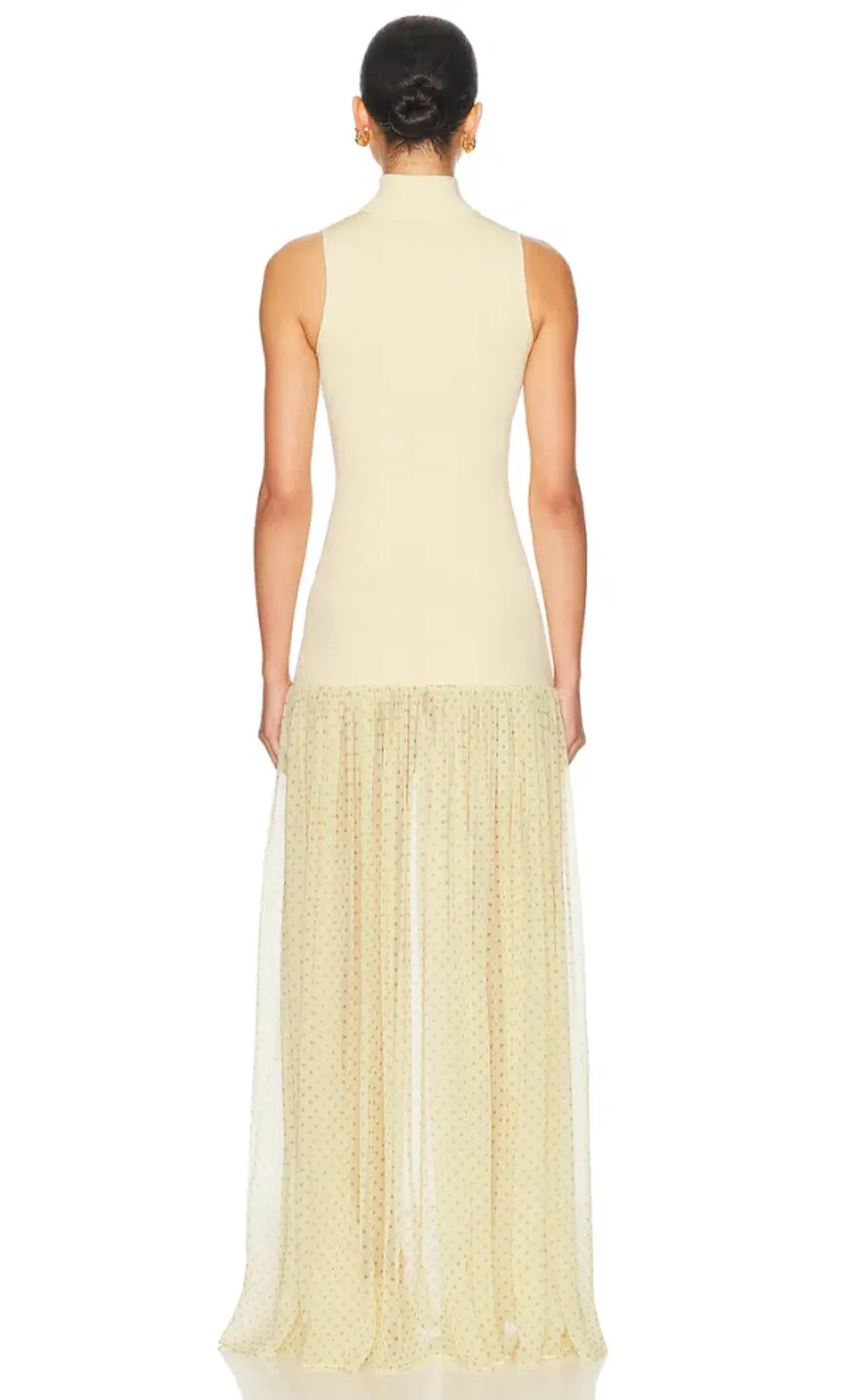 Helsa Costanza Gown Yellow Size 10 for rent on The Volte - main image