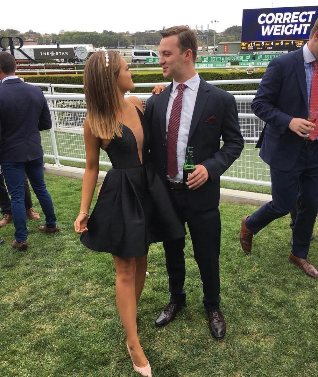 Alex Perry Ciara Mini Dress Black Size 4 for rent on The Volte - main image