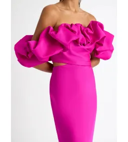 Sheike Margot Maxi Dress Pink Size AU 14 for rent on The Volte - image 5
