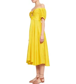 Kit X Unearthed Knot Midi Dress Jackfruit Size 12 for rent on The Volte - image 2