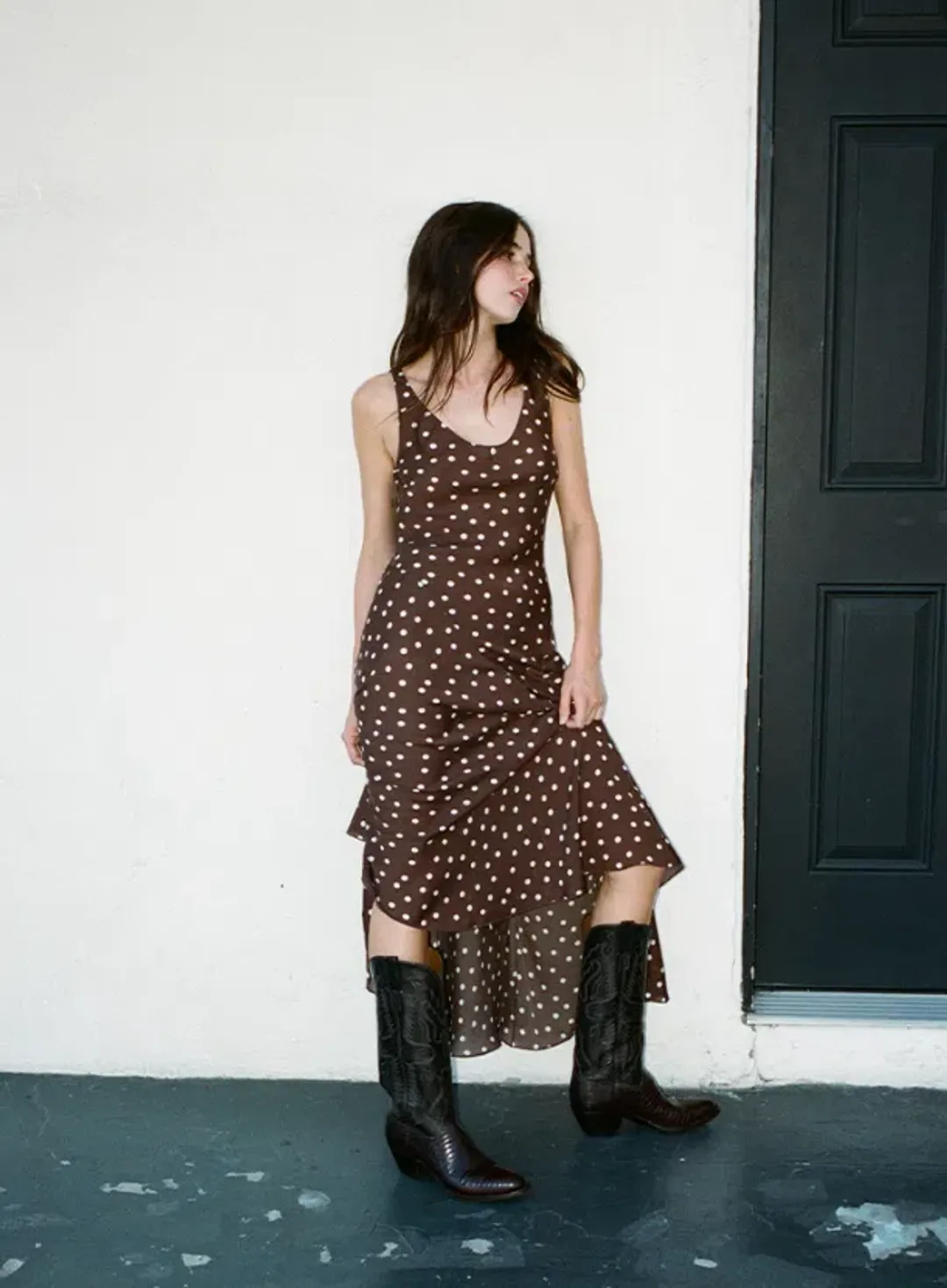 Realisation Par The Ellery Midi Dress in Vivian Size S/AU 8 for rent on The Volte - main image