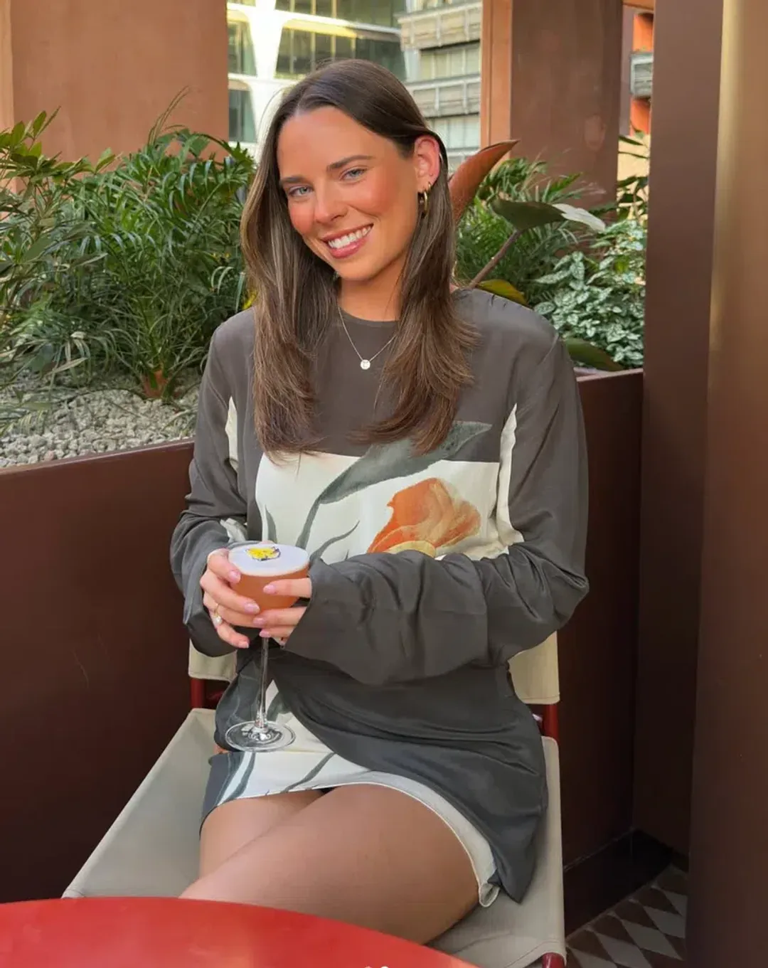 Sir The Label Constance Mini Dress Floral Size 8  for rent on The Volte - main image